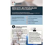 Klik for at downloade: Den nye ægtefællelov - Tjekliste med de vigtigste ændringer